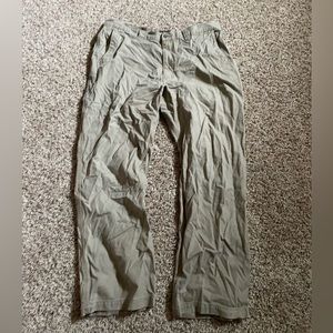 Tan Baggy Mountain Khaki Utility Pants